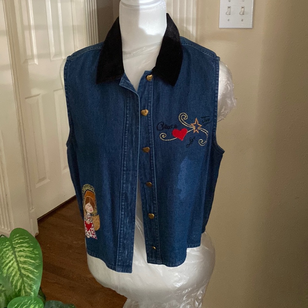 Rhythm Blue brand denim vest